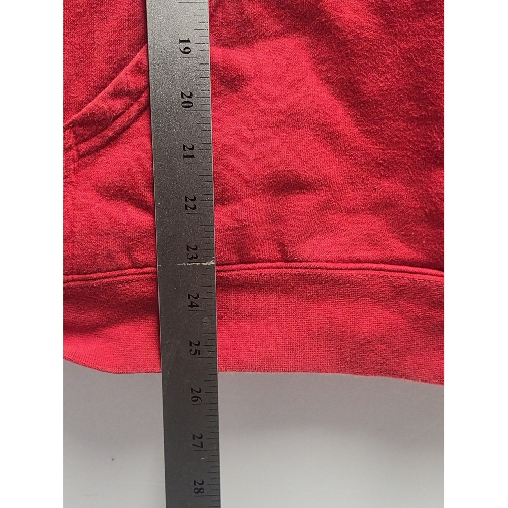 Kansas City Chiefs Red Hooded Red Number 57 "HUNT" Pullover Hoodie - Picture 7 of 7